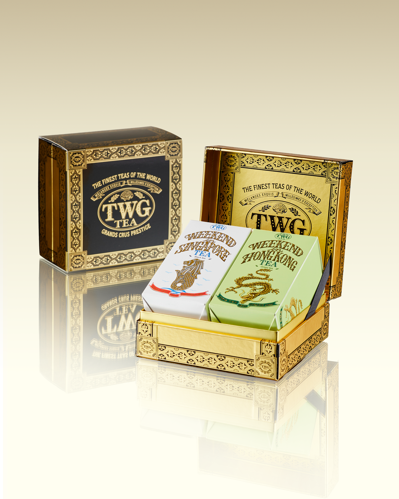 Coffret de thés Weekend – Tea Route Duo | TWG Tea