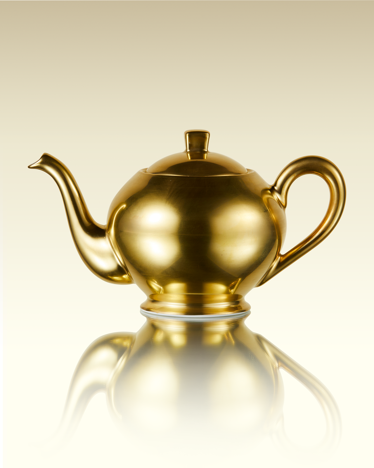 Teiera Glamour color oro (450 ml) | TWG Tea