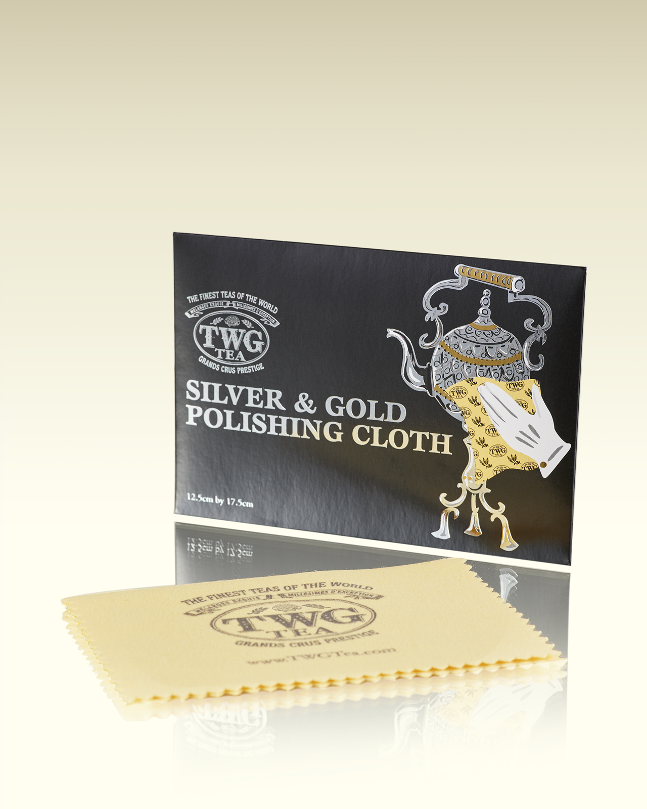 Tissu de nettoyage TWG Tea pour lustrer l’argent et l’or | TWG Tea
