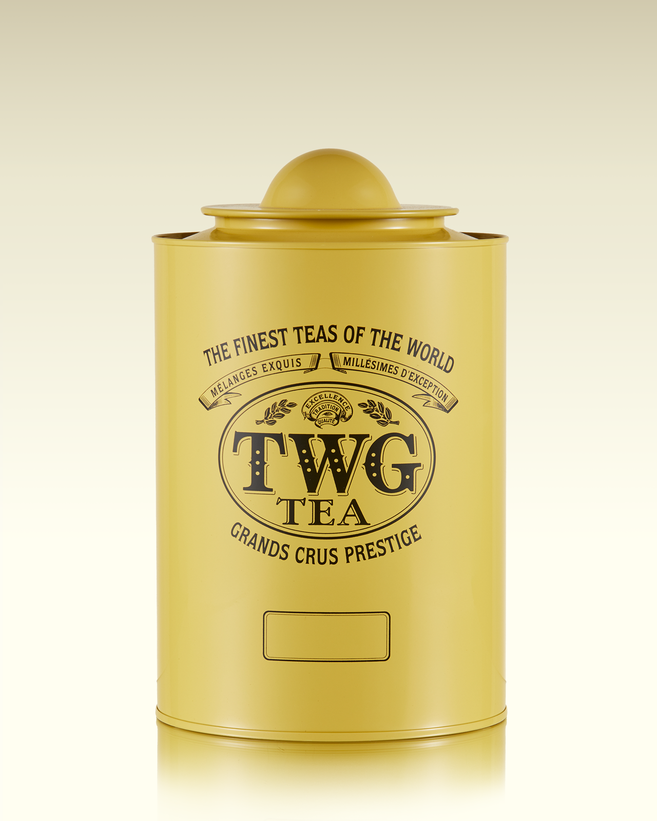 Scatola da tè Saturn gialla (1 kg) | TWG Tea