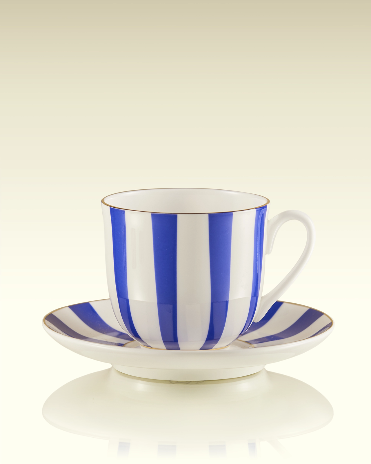 Tea For Two Teacup and Saucer in Cobalt | TWG Tea
