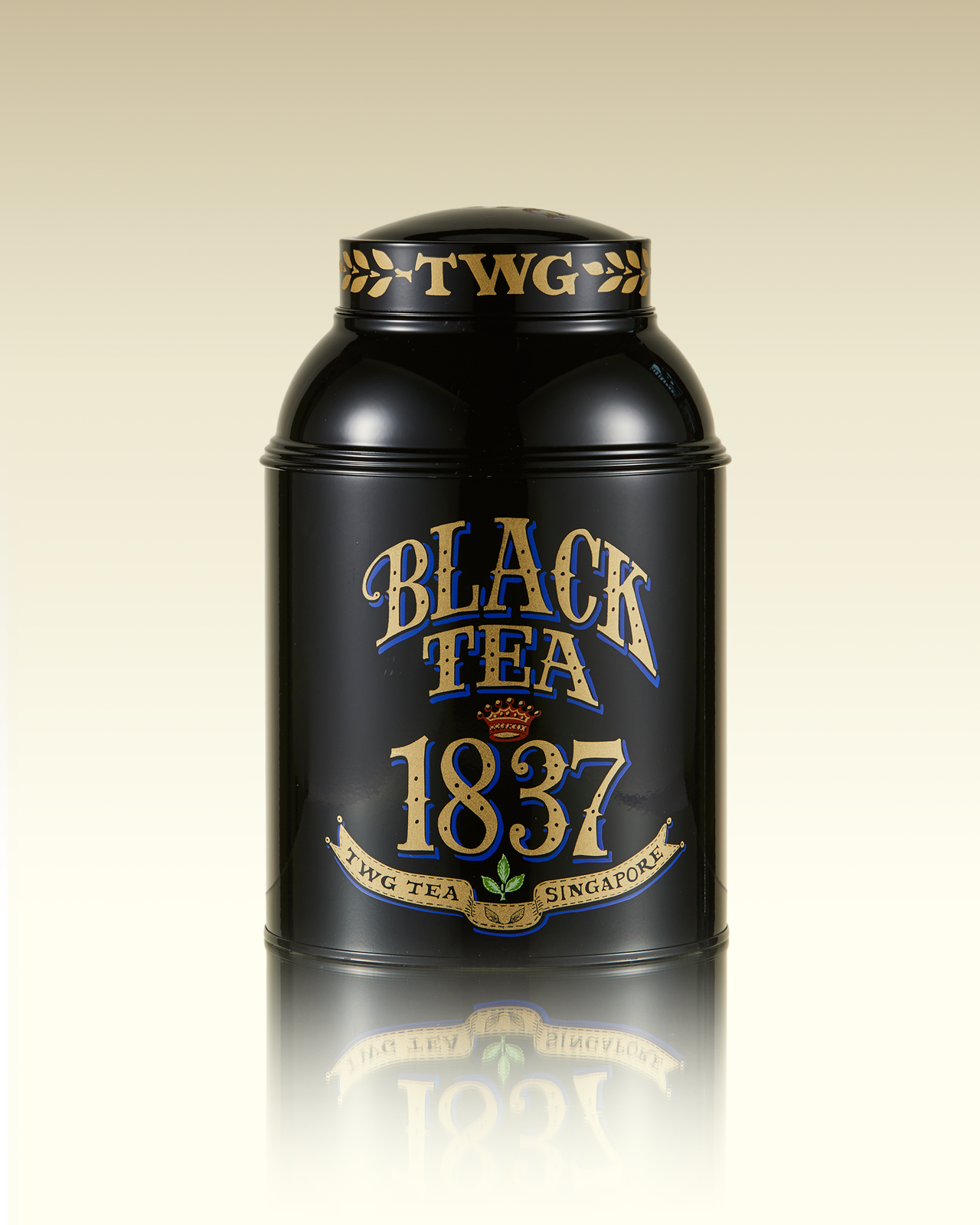 Collector's Tea Tin, 1837 Black Tea, 1kg (Tin Only) | TWG Tea