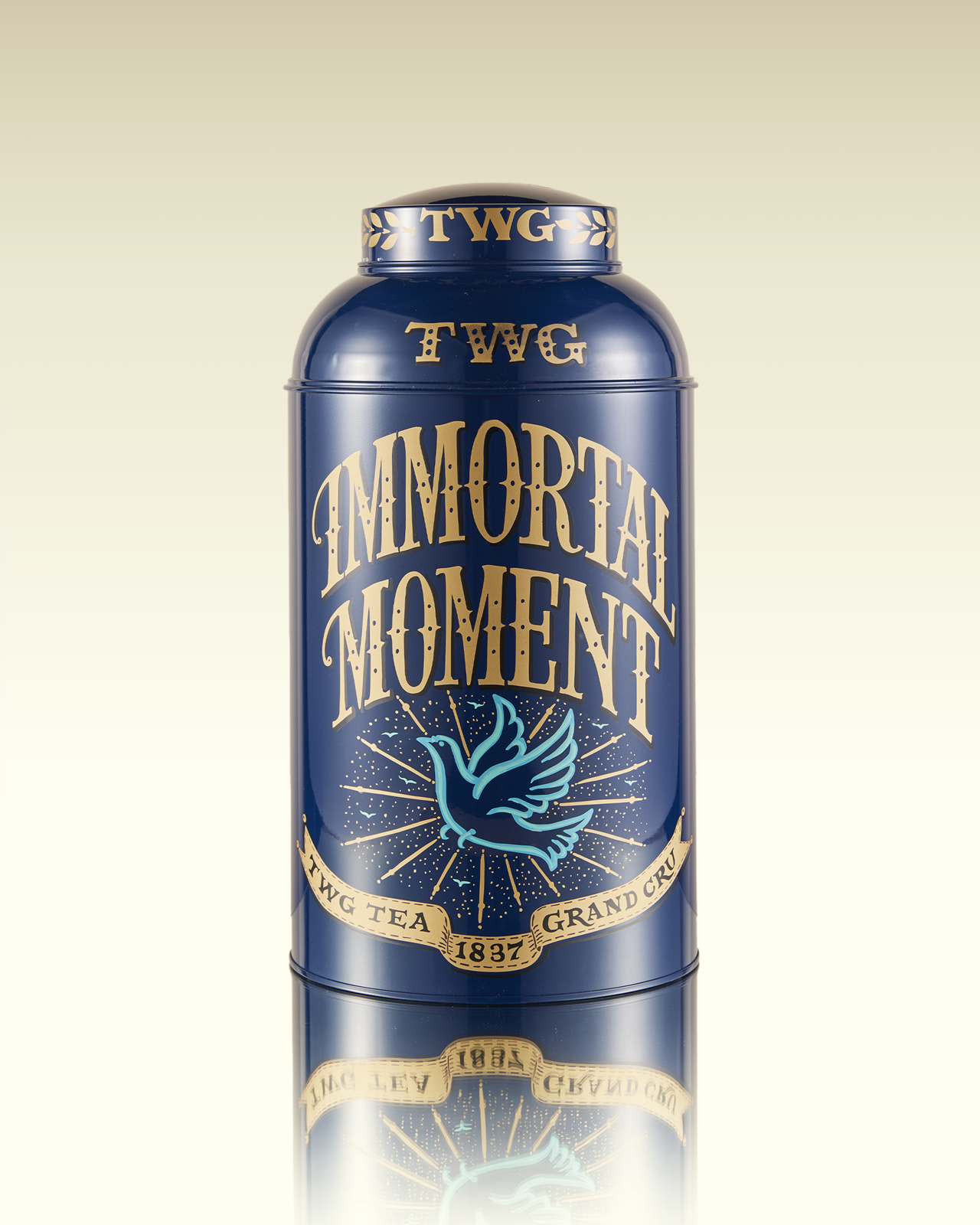 Hand-Painted Artisan Tea Tin, Immortal Moment | TWG Tea
