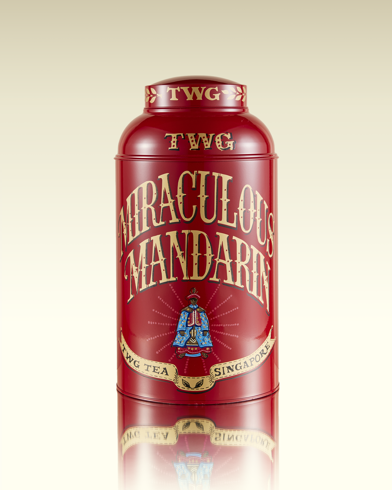 Hand-Painted Artisan Tea Tin, Miraculous Mandarin Tea | TWG Tea