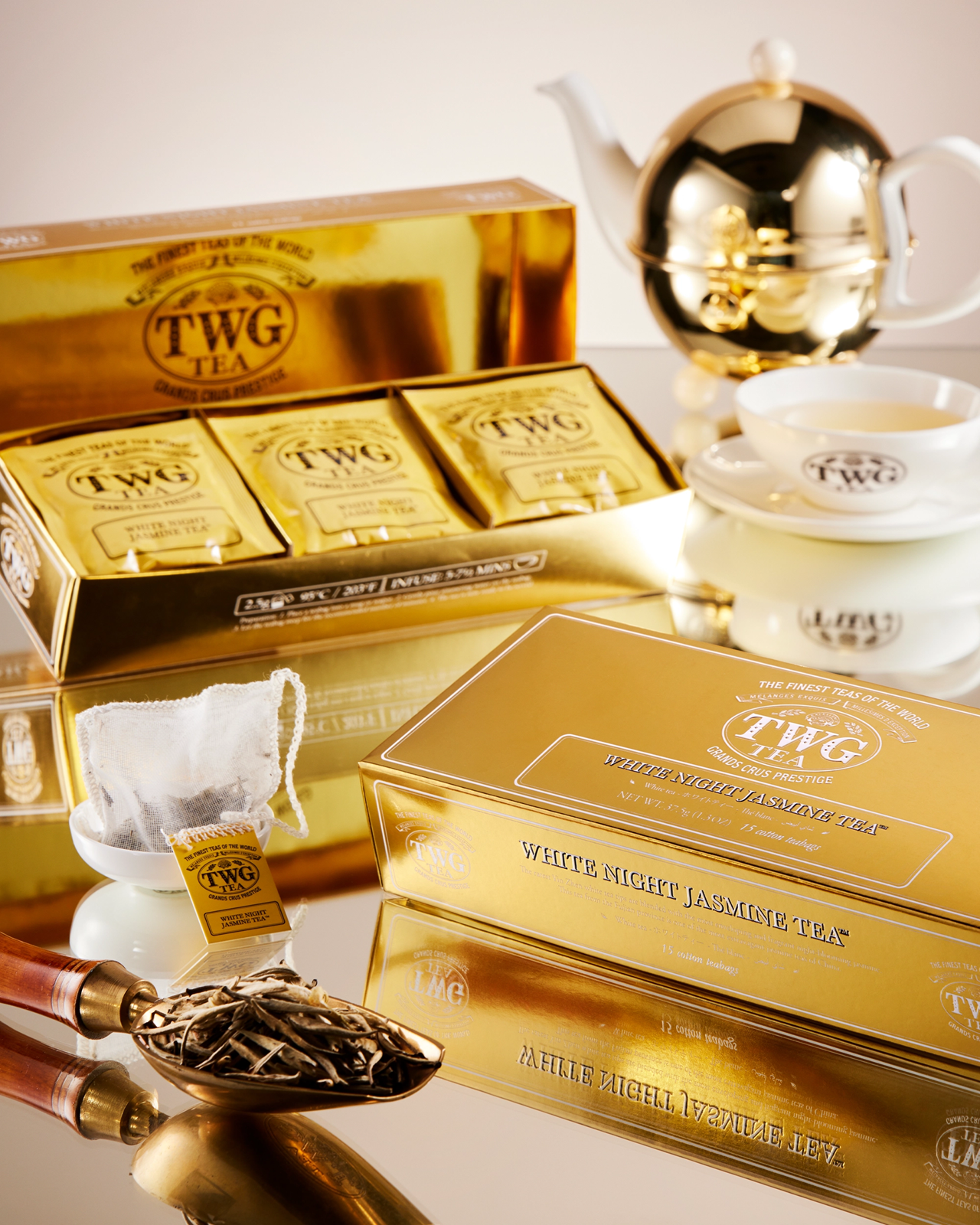 وايت نايت ياسمين | TWG Tea